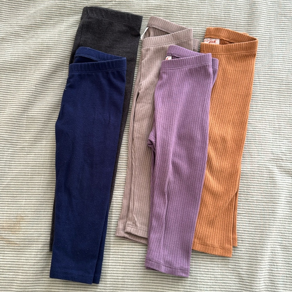 Set 5 leggings, Cat & Jack, 18M